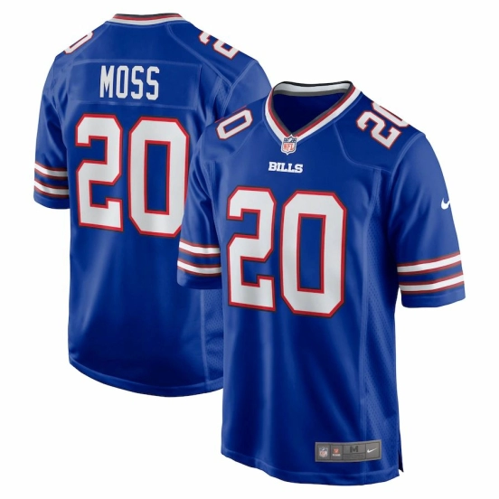 Men's Zack Moss Royal Player Limited Team Jersey