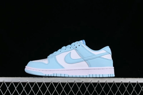 Nike Dunk Low Retro SB Casual Sneakers in Ice Blue Colorway - DV0833-104