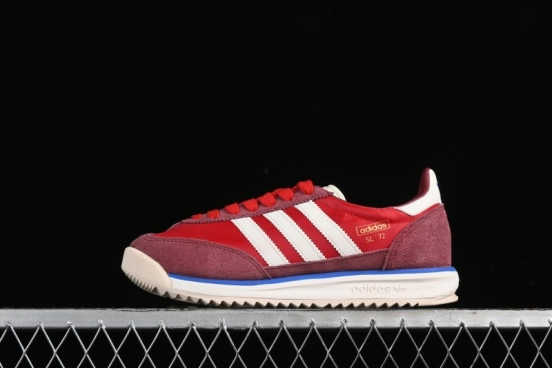 Adidas Originals SL 72 RS Retro Running Shoes with Ecotex Tongue and EVA Midsole - JI1280