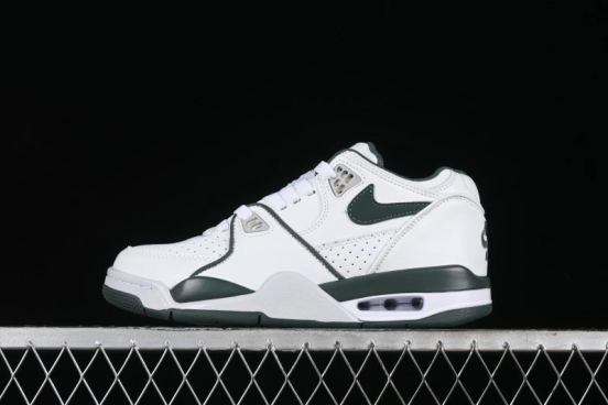 Nike Air Flight 89 Low Basketball Shoes with Air Cushion Technology - FQ8256-101