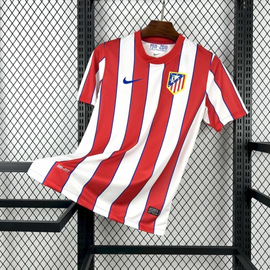 2011/12 Retro Atletico Madrid Home Jersey