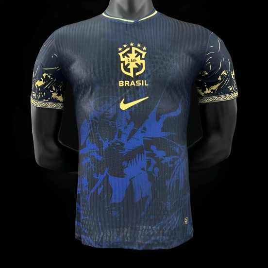 Player Version 2024 Brazil Navy Special Jersey