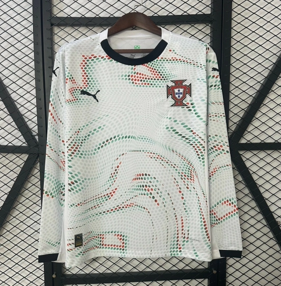 2025 Long Sleeve Portugal Away Jersey