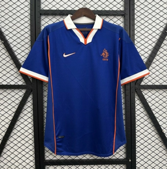 1998 Retro Netherlands Home Retro Jersey