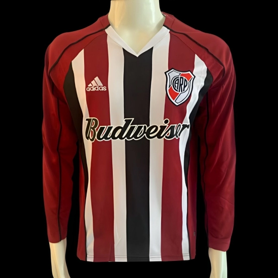 Retro 05/06 River Plate Away Long Sleeve Jersey