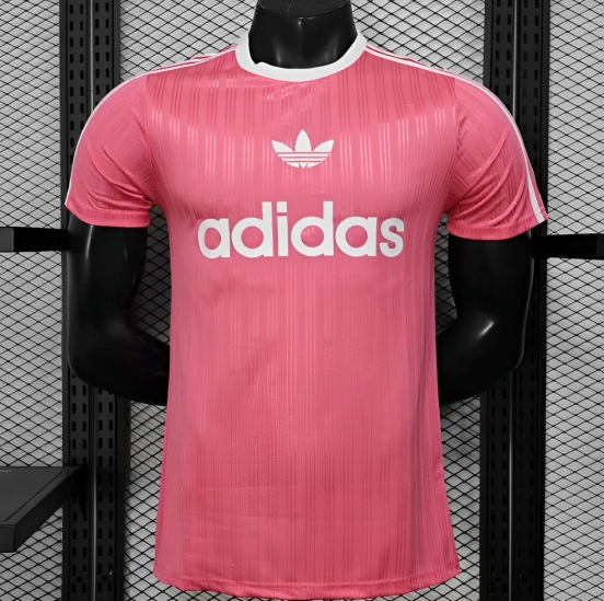 Player Version 2025 Adidas Original Pink T-Shirt