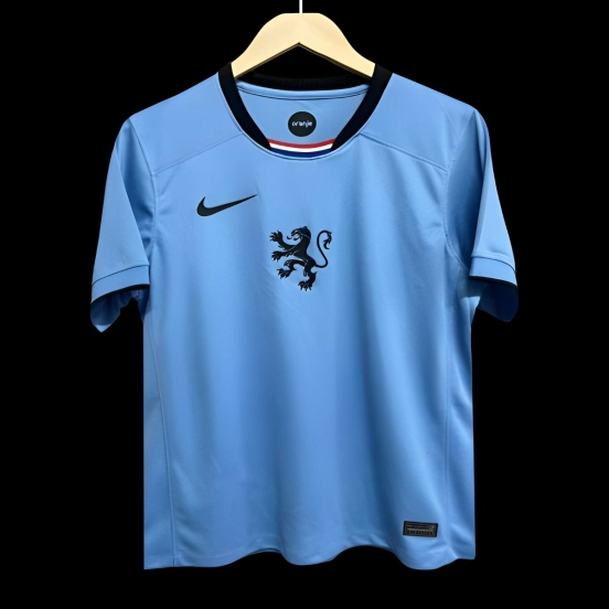 2025 Netherlands Away Blue Jersey