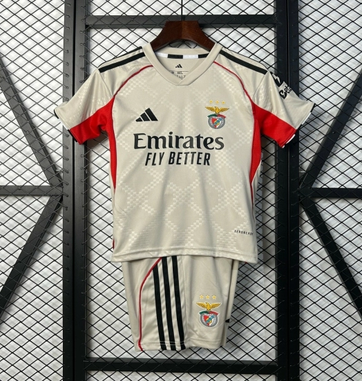 25/26 Kids Benfica Away Jersey