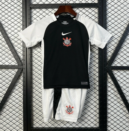 25/26 Kids Corinthians Home Size 16-28 Jersey
