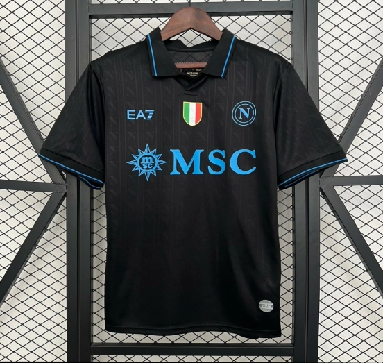 25/26 Napoli Third Black Jersey