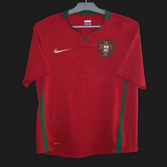 Retro 2008 Portugal Home Jersey