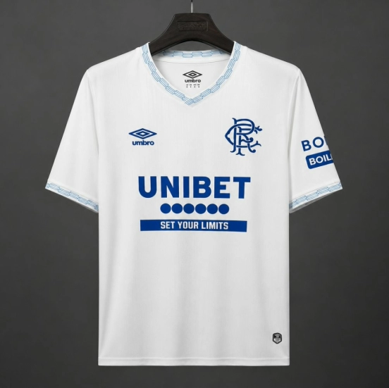26/27 Glasgow Rangers Away White Jersey